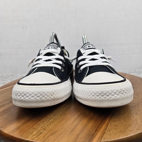 Converse Womesn 8 CTAS All Star Shoreline Slip Ox Black White Y2K Casual Sneaker - Picture 4 of 11
